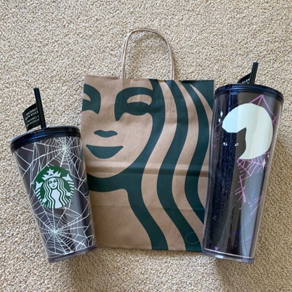 Starbucks Fall 2021 Halloween glow in the dark cups limited edition - Picture 3 of 5